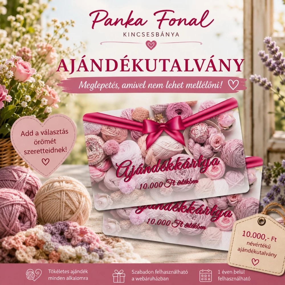 Ajándékkártya 10 000 Forint értékben