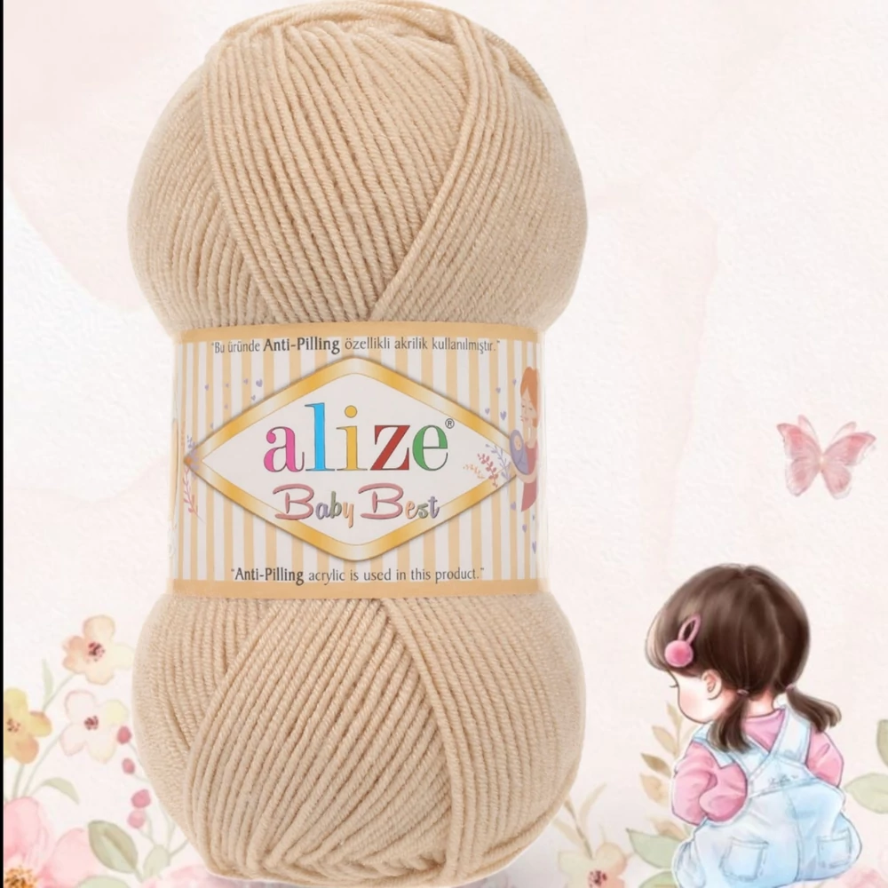 Alize Baby Best - 310 - Gyömbér