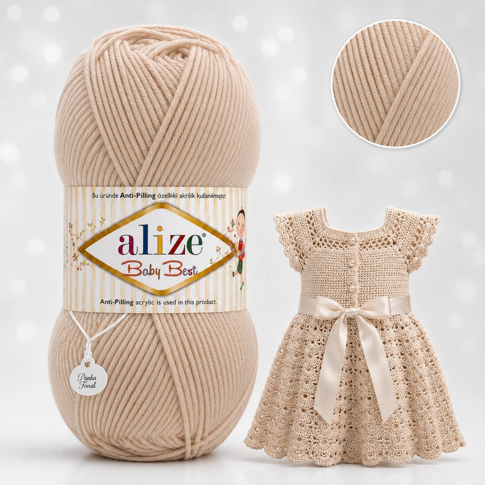 Alize Baby Best - 310 - Gyömbér