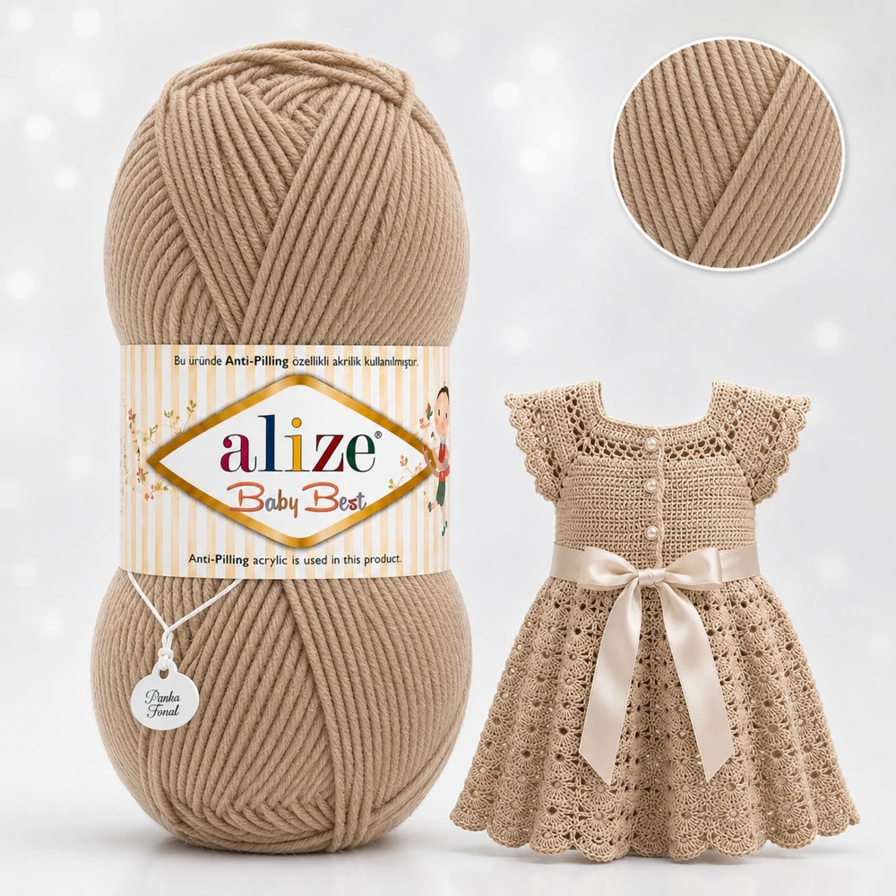 Alize Baby Best - 256 - Bézs