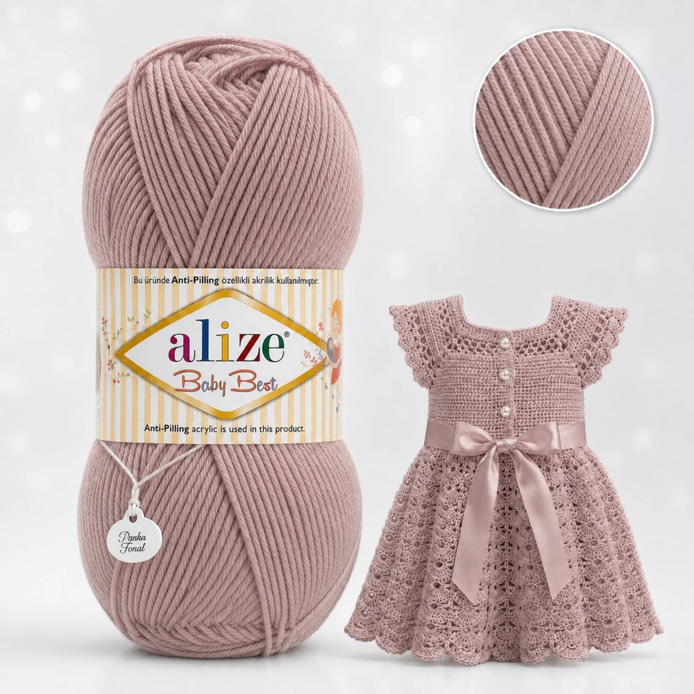 Alize Baby Best - 142 - Mogyoró