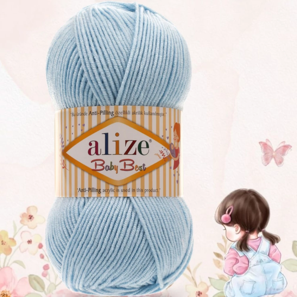 Alize Baby Best - 40 - Holdkő kék