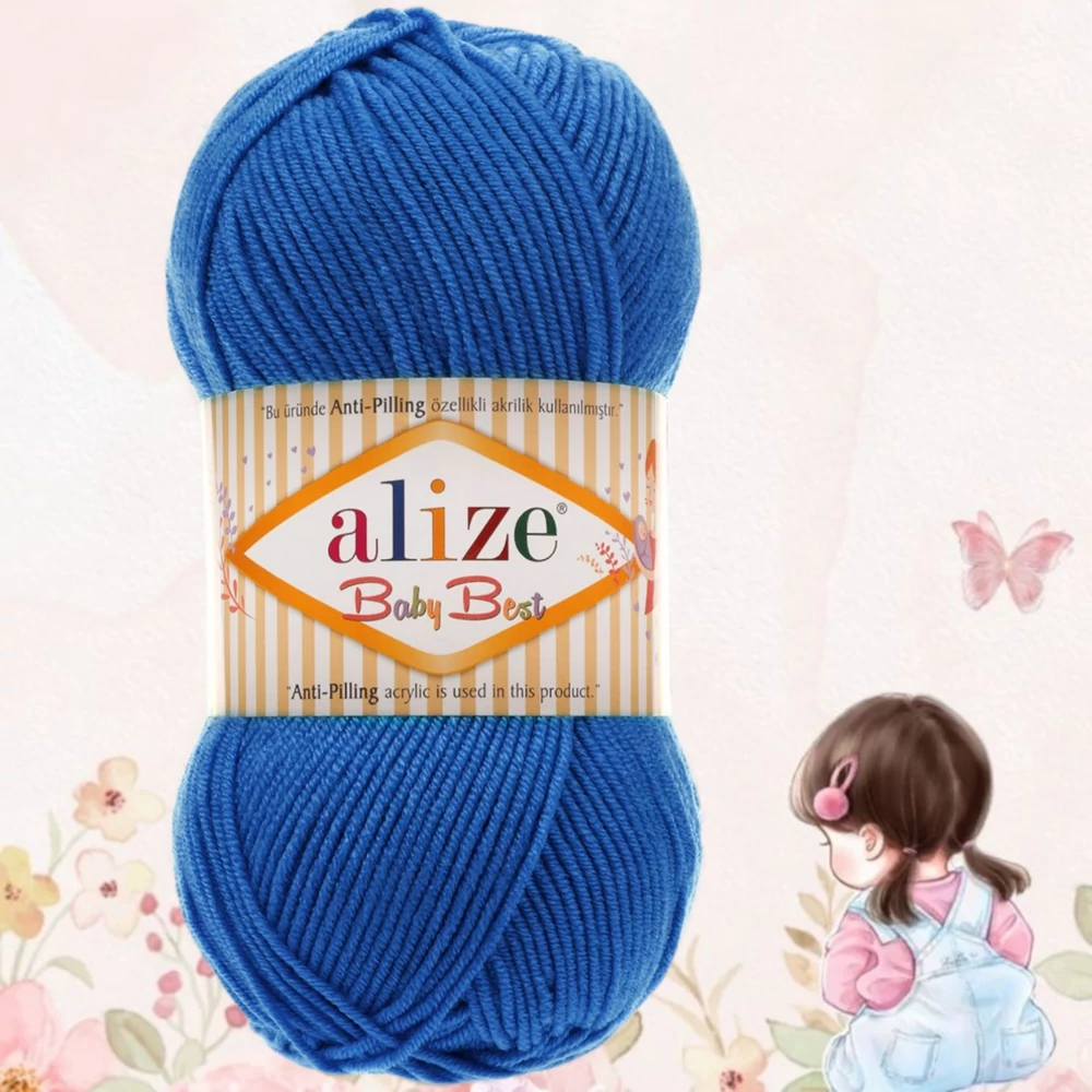 Alize Baby Best - 141 - Királykék