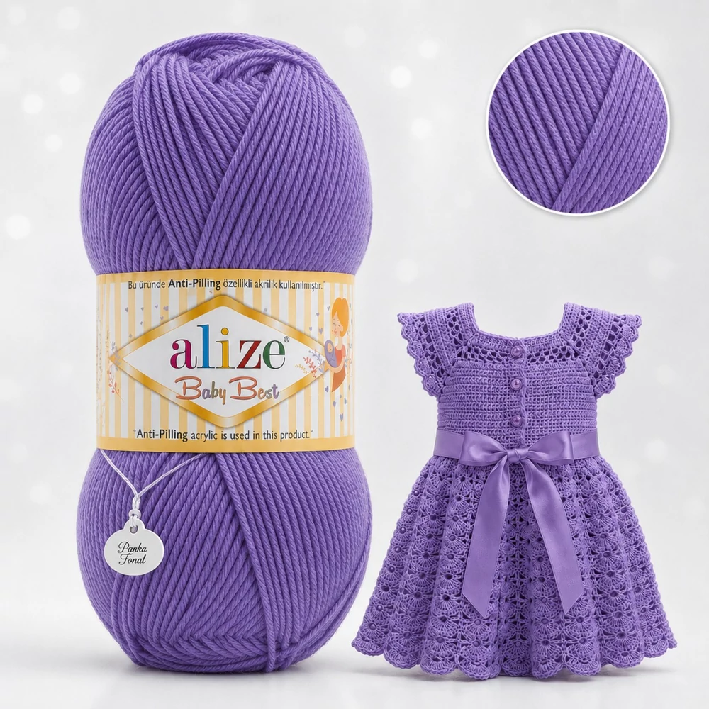 Alize Baby Best - 851 - Orgona lila