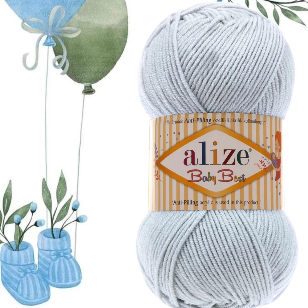 Alize Baby Best - 224 - Párakék