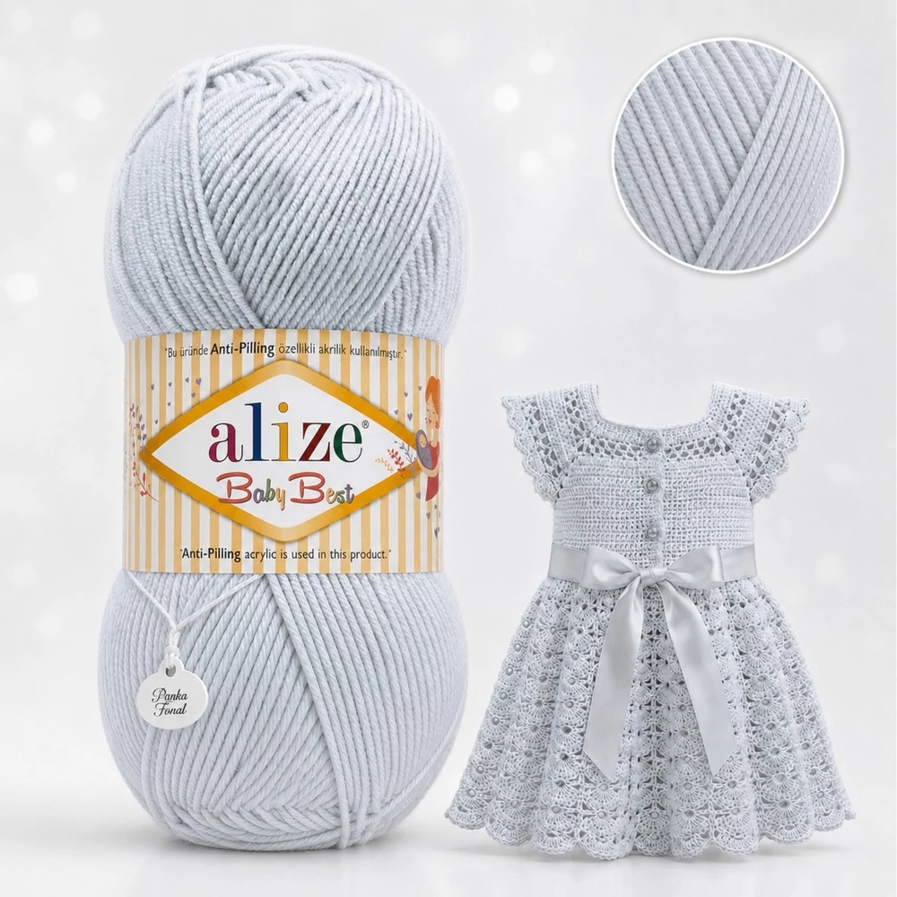 Alize Baby Best - 224 - Párakék