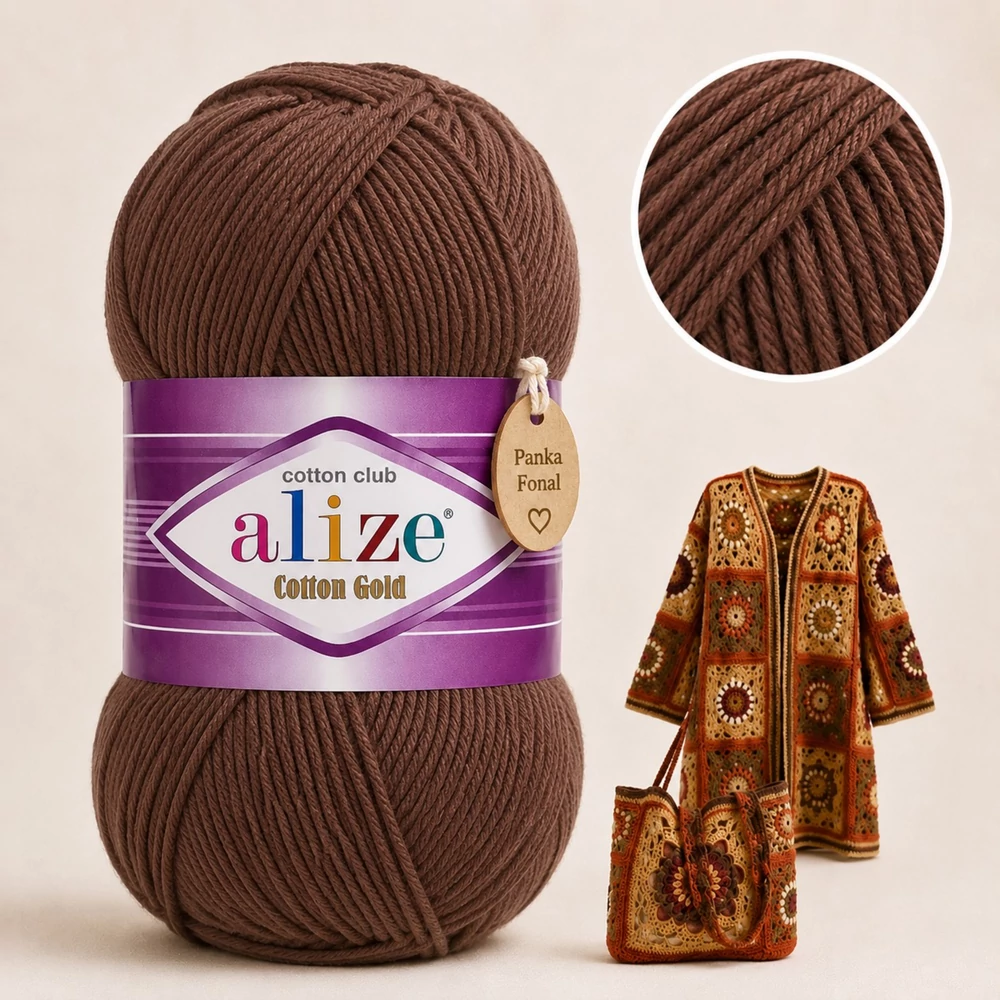 Alize Cotton Gold Füstkvarc - 493 -