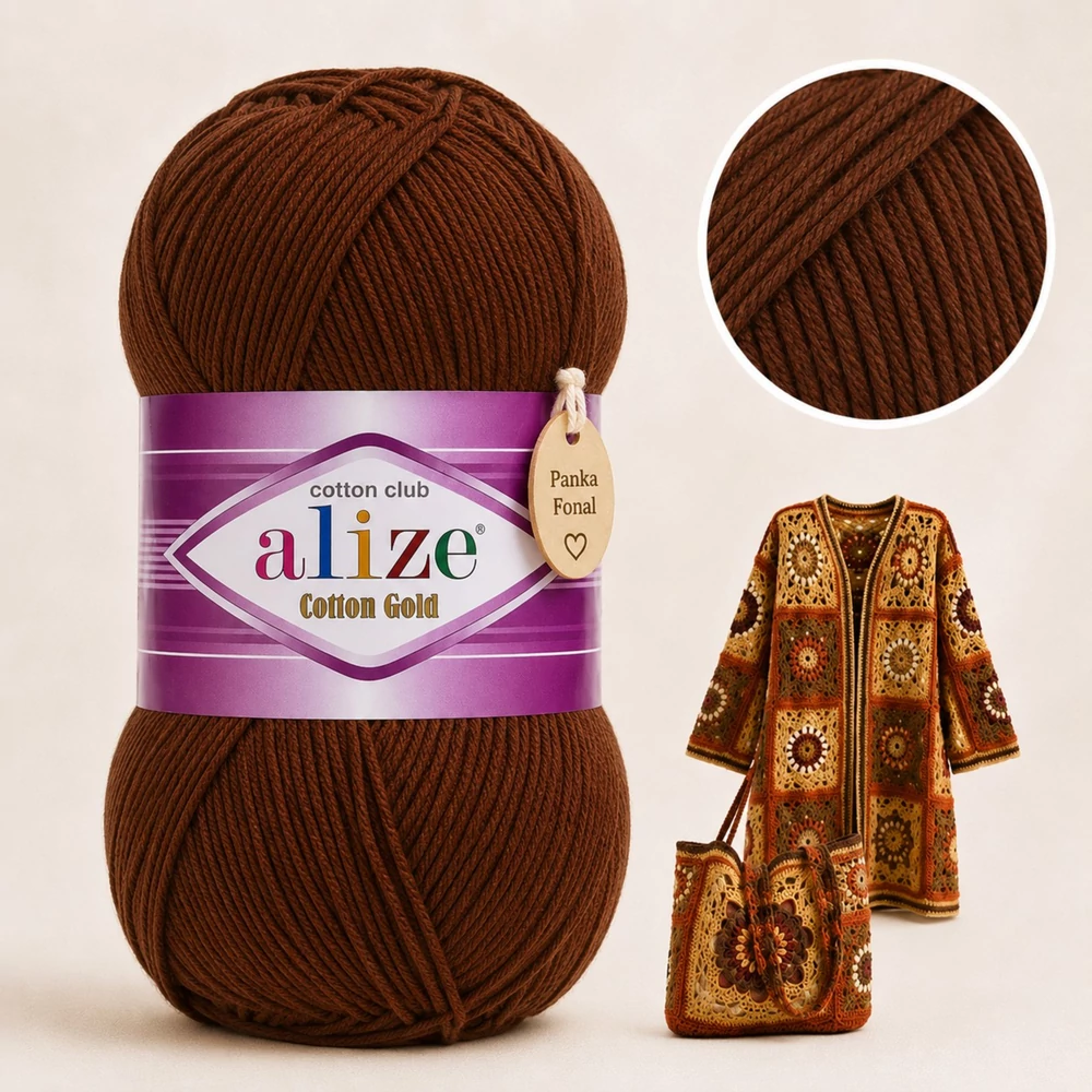 Alize Cotton Gold Réz - 690 -