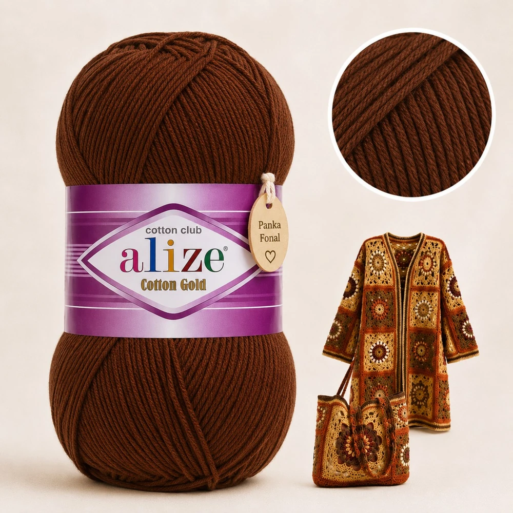 Alize Cotton Gold Réz - 690 -