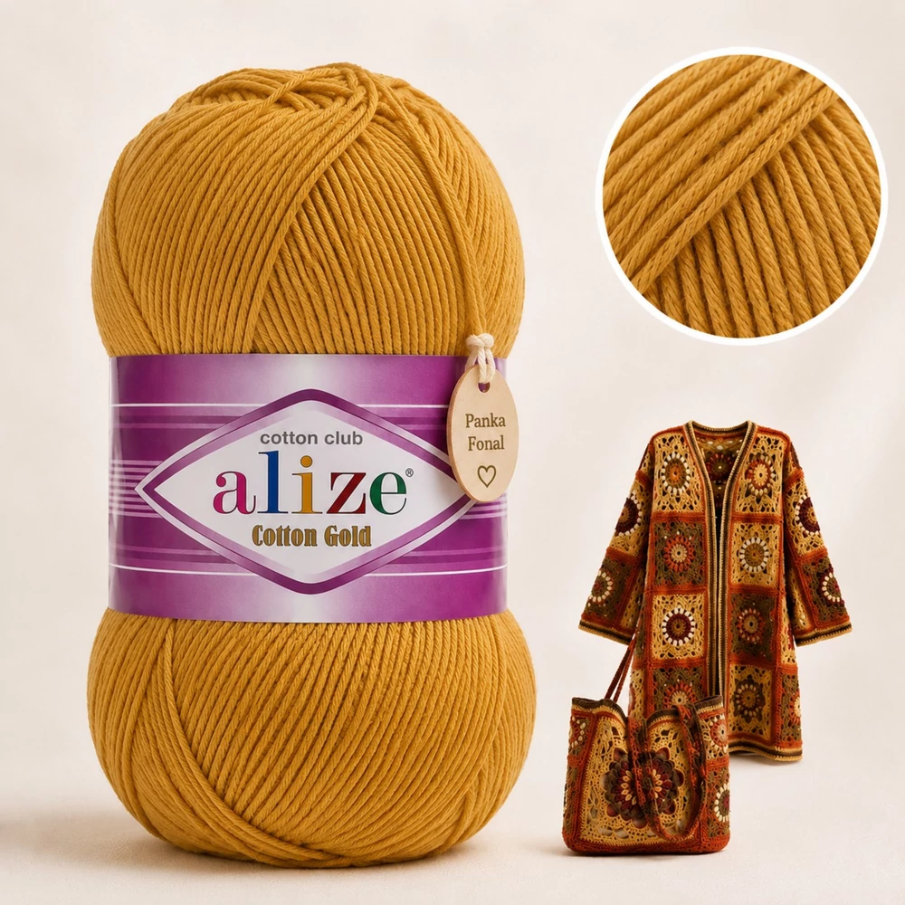 Alize Cotton Gold Mustár - 2 -
