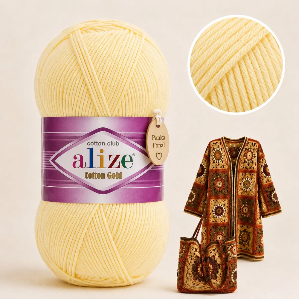 Alize Cotton Gold Ananász - 187 -