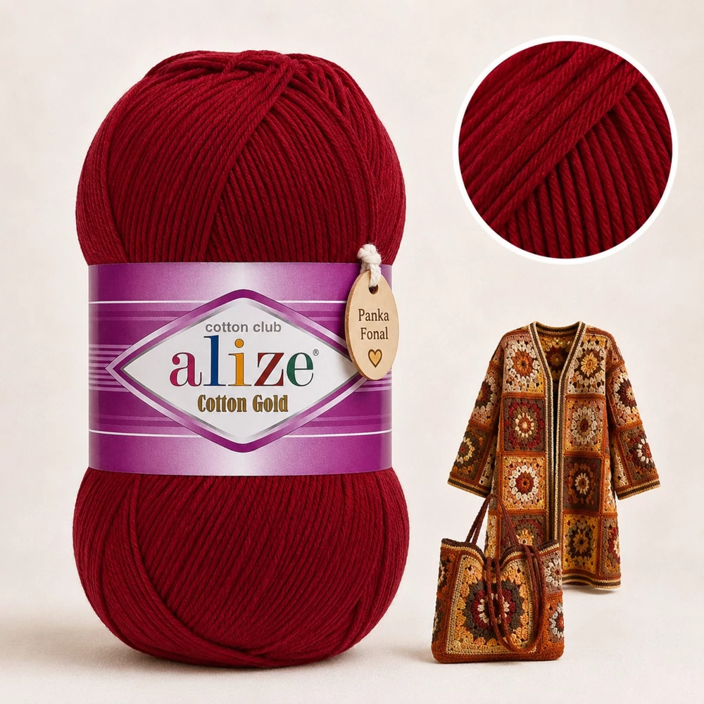 Alize Cotton Gold Ribizli - 390 -