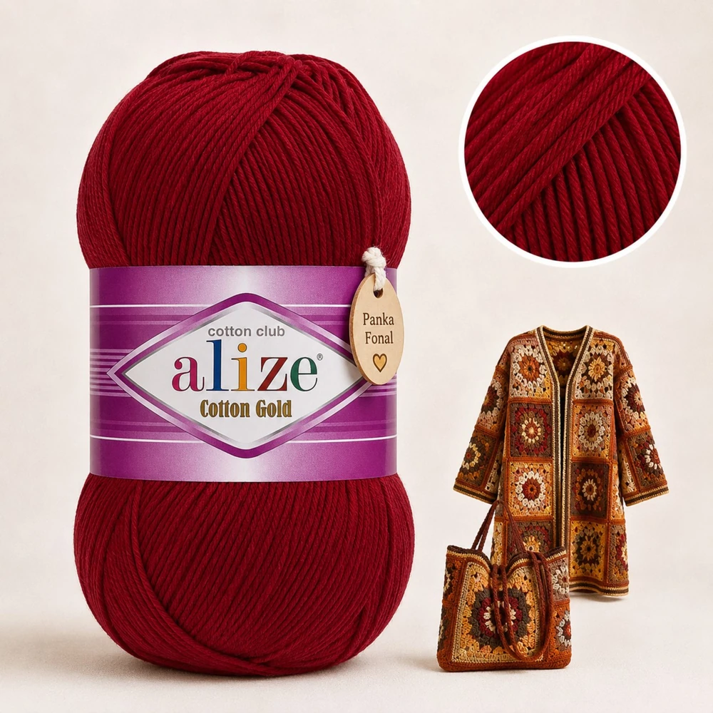 Alize Cotton Gold Ribizli - 390 -