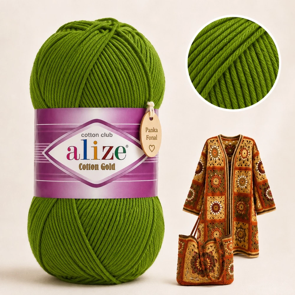 Alize Cotton Gold Avokádó - 35 -