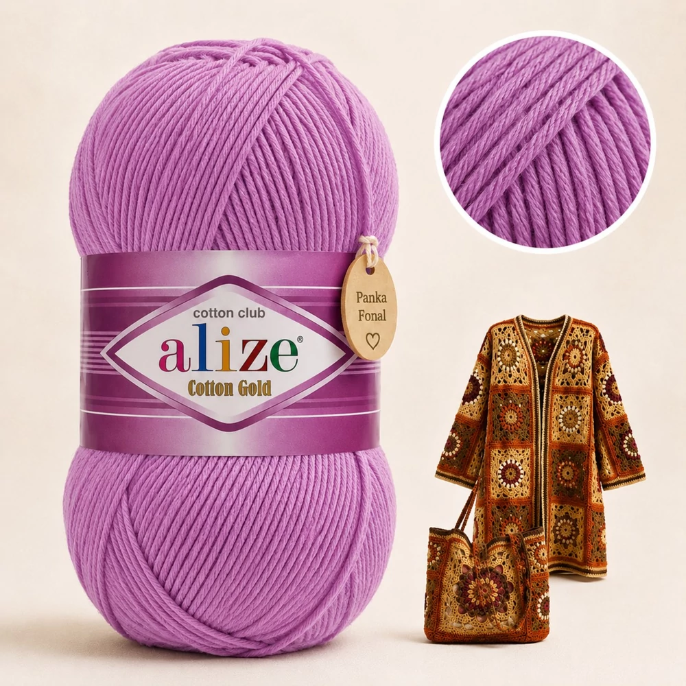 Alize Cotton Gold Levendula - 43 -