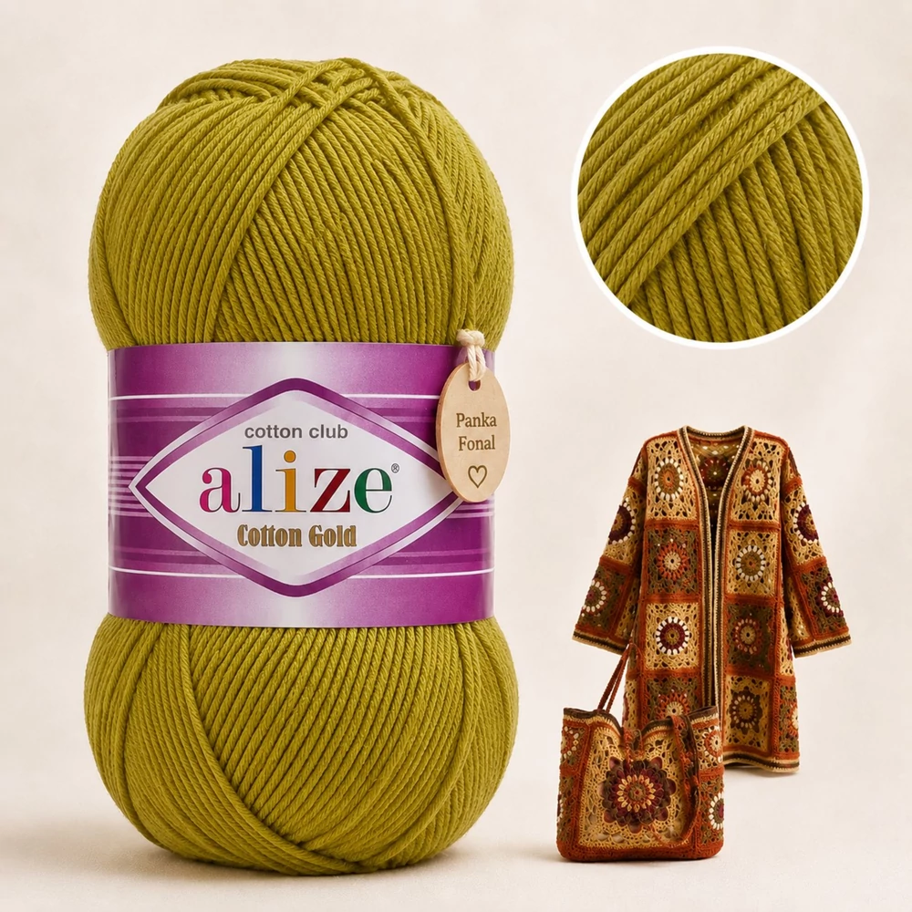 Alize Cotton Gold Banán zöld - 193 -