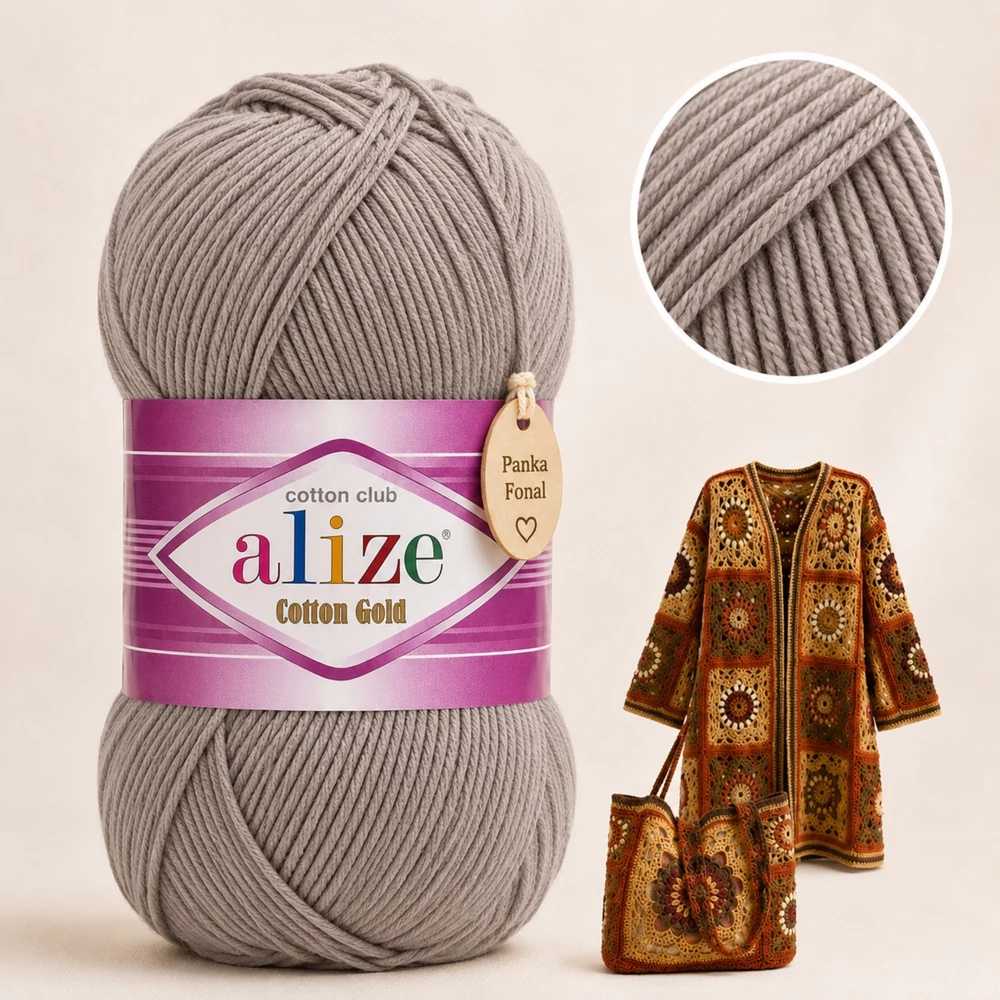 Alize Cotton Gold Sötét bézs - 827 -