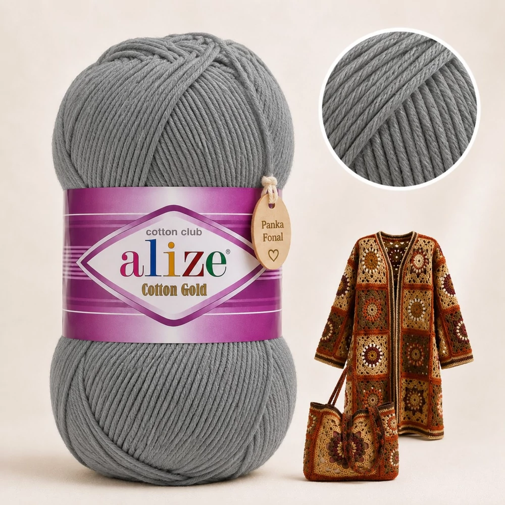 Alize Cotton Gold Manhattan szürke - 828 -