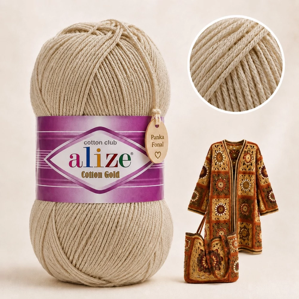 Alize Cotton Gold - 963 Bőrbarna -