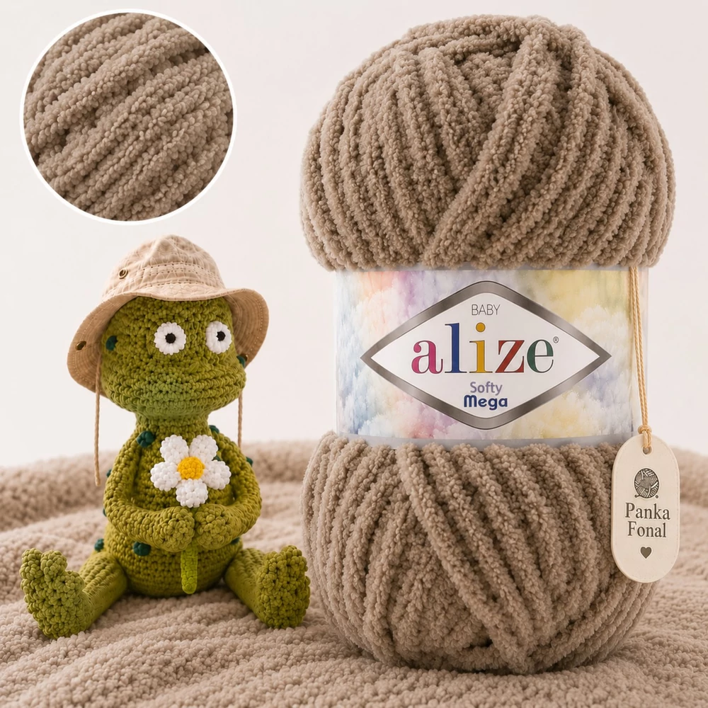 Alize Softy Mega - 329 - Naspolya