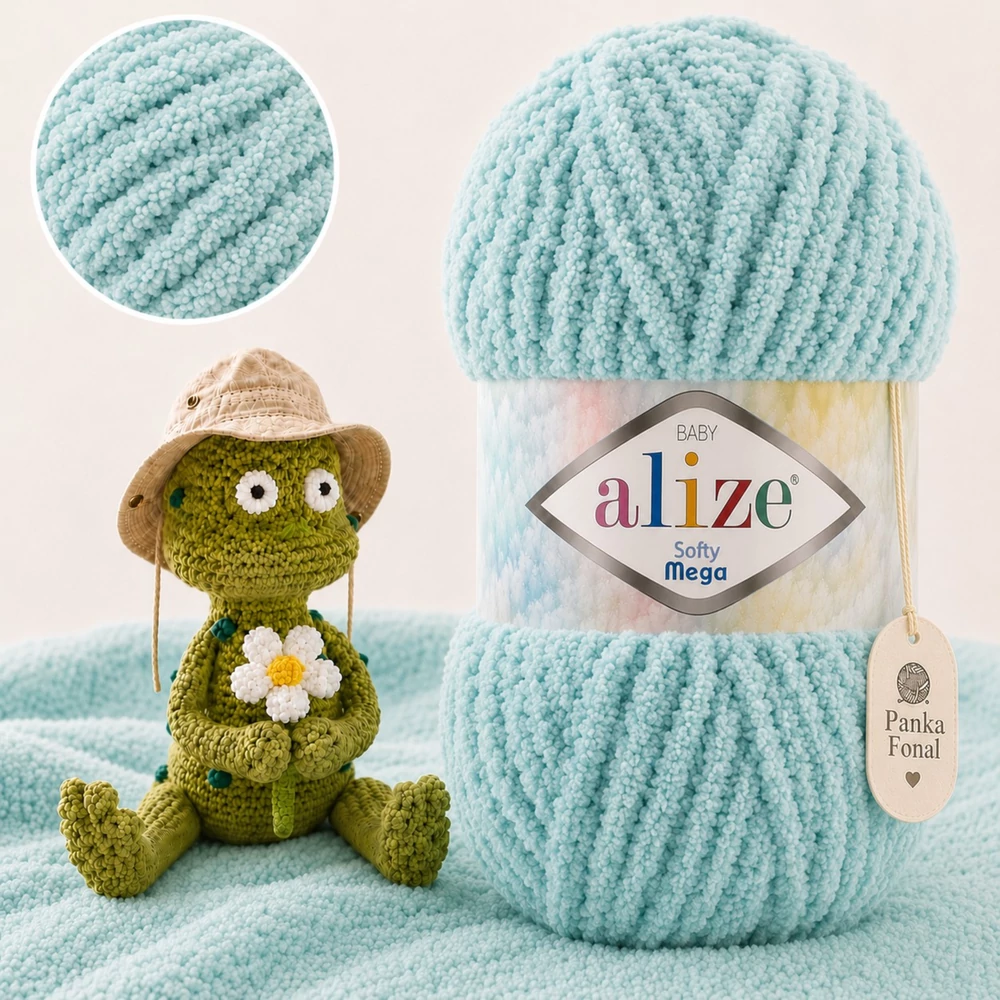 Alize Softy Mega - 414 - Vadmenta