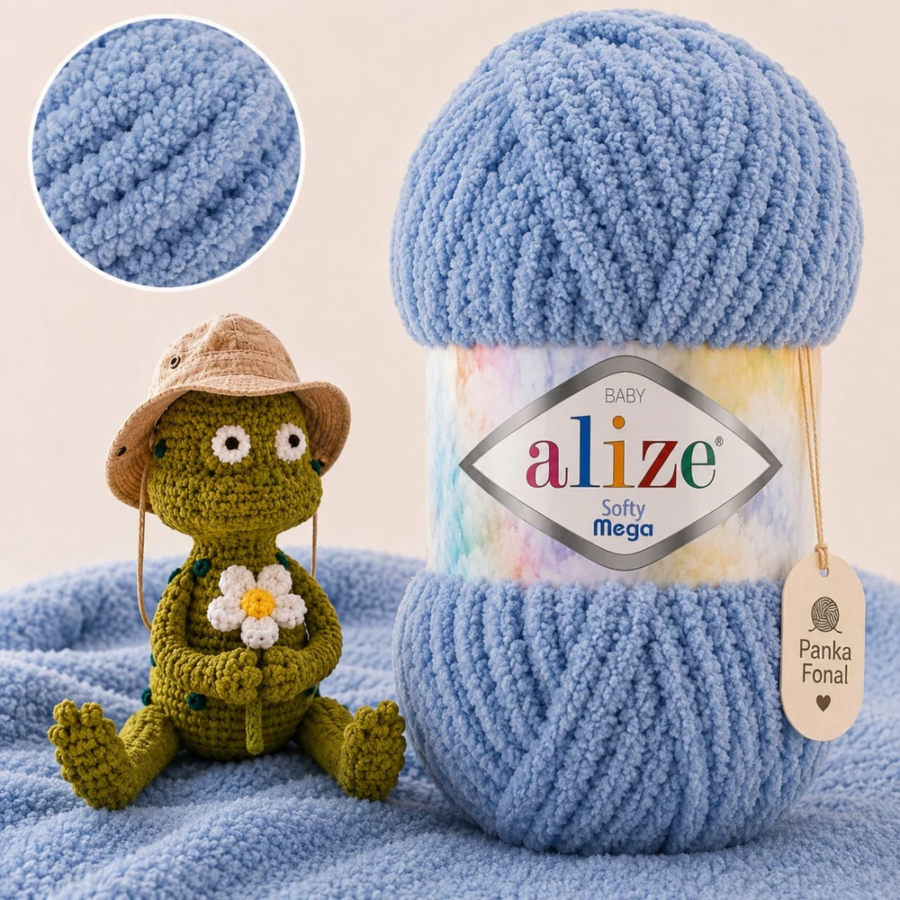 Alize Softy Mega - 374 - Jeans
