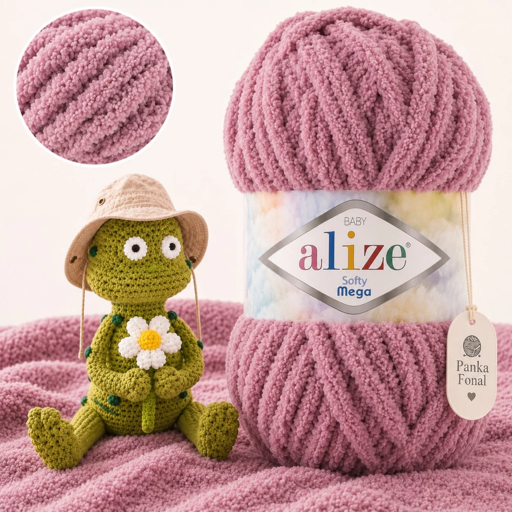 Alize Softy Mega - 28 - Bársonyos hanga