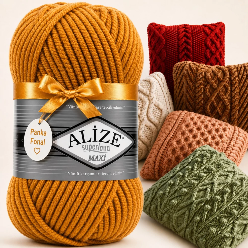 Alize Superlana Maxi Mustár - 2 -