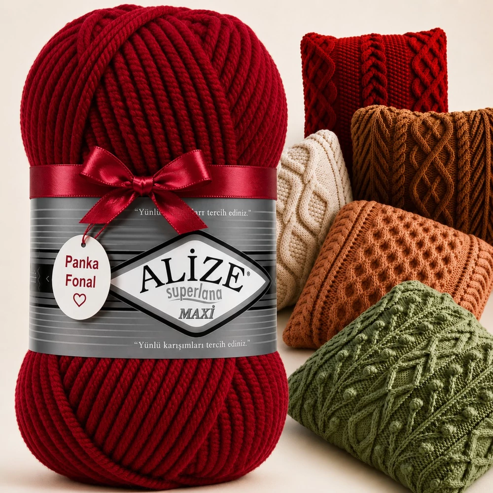 Alize Superlana Maxi Ribizli - 56 -