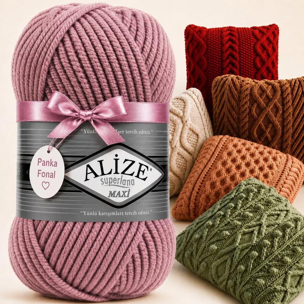 Alize Superlana Maxi Vintage rózsaszín - 204 -