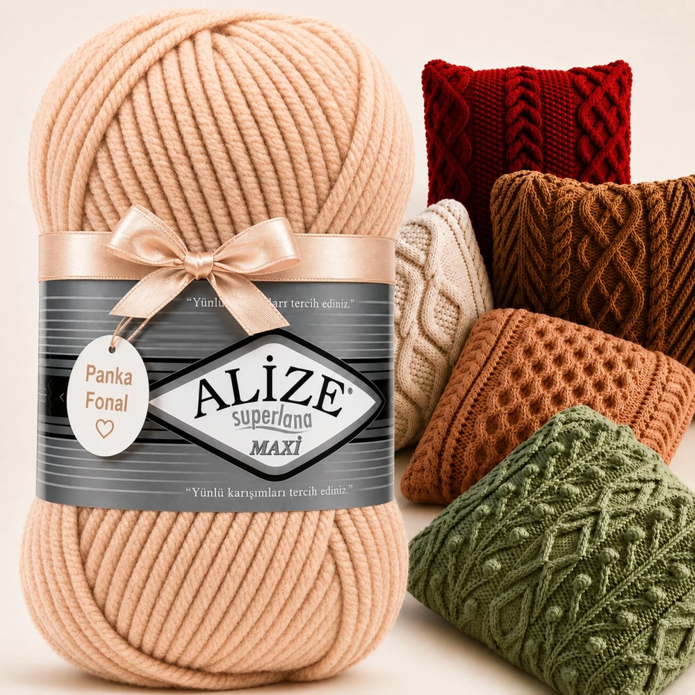 Alize Superlana Maxi Karamell - 502 -