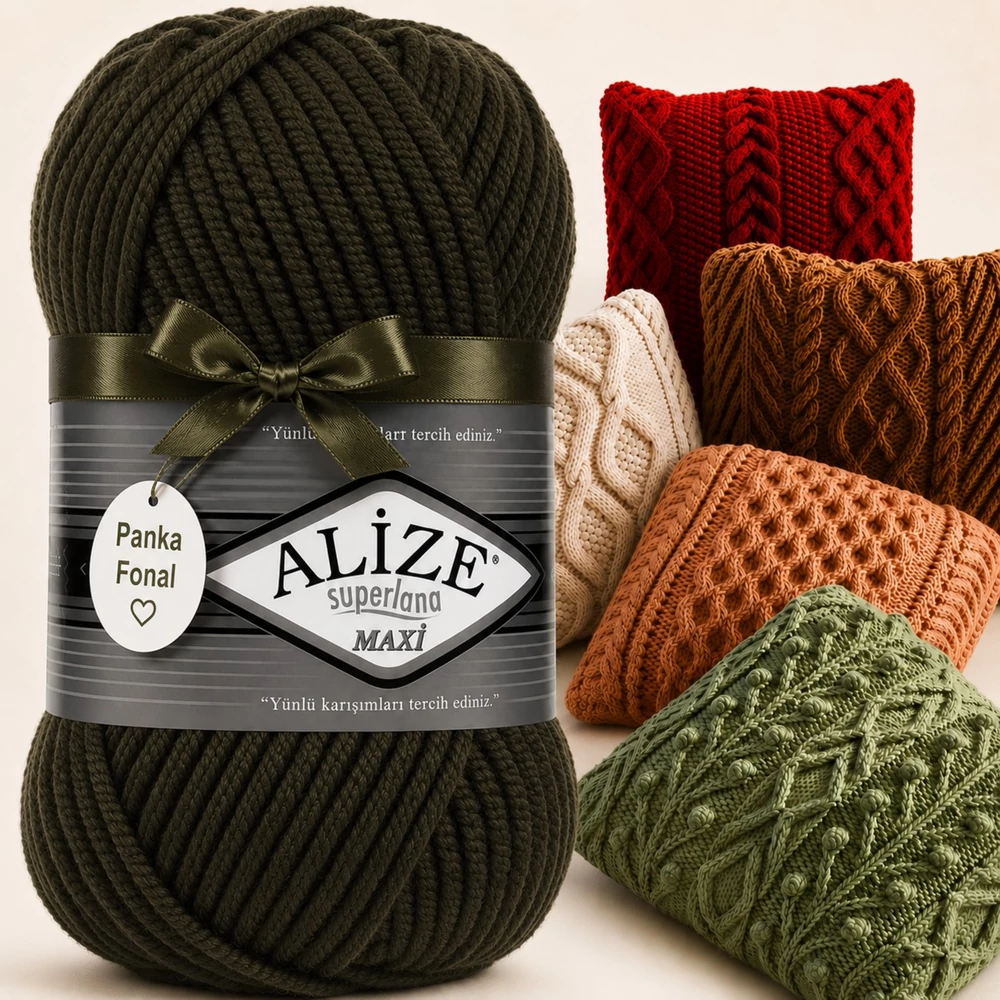 Alize Superlana Maxi Dzsungel zöld - 1241 -