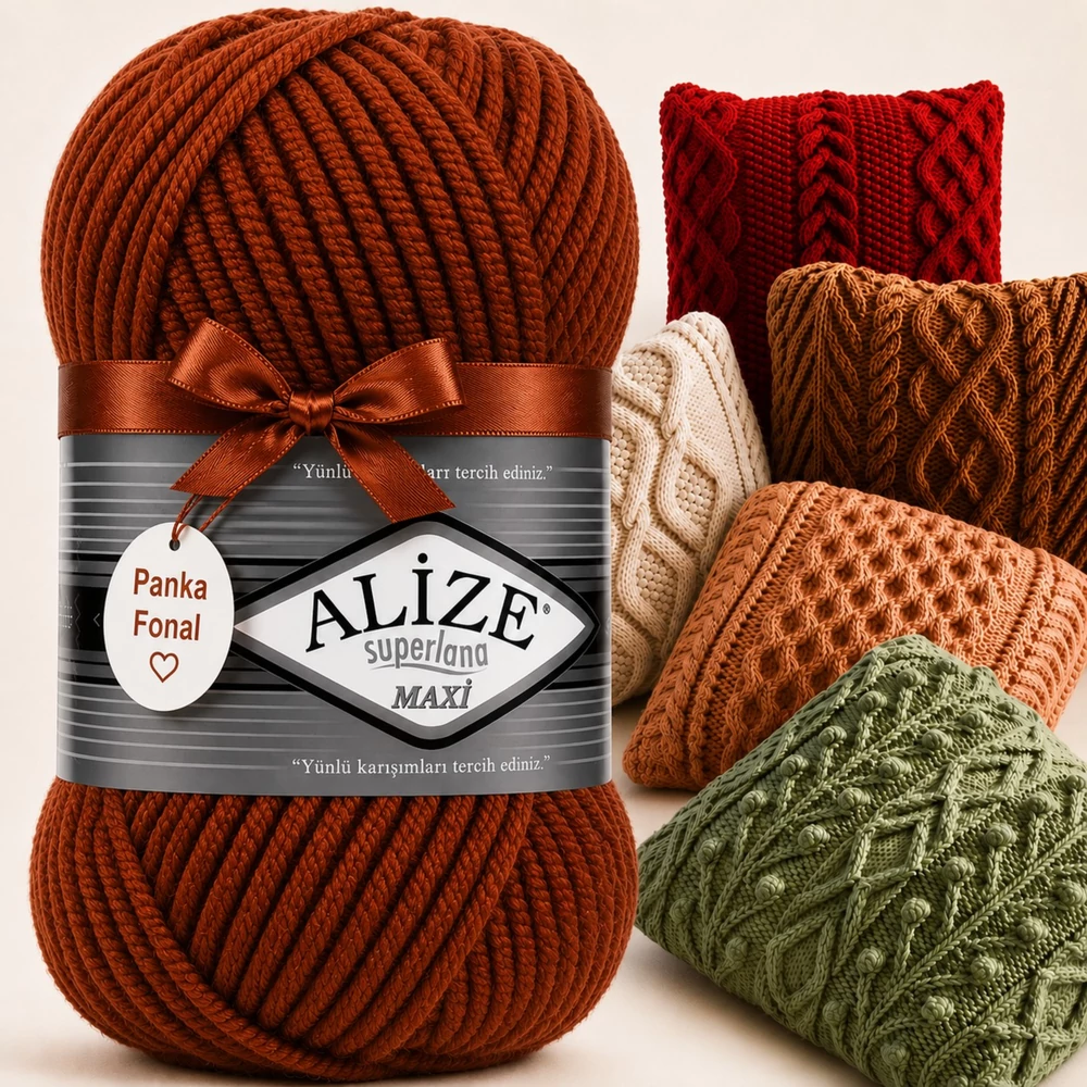 Alize Superlana Maxi - Gesztenye - 597 -