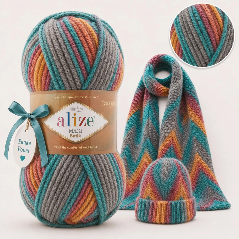 Alize Superlana Maxi Batik 7830-Önbizalom
