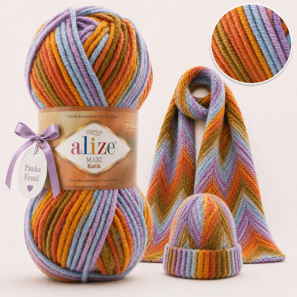 Alize Superlana Maxi Batik 7794-Művészet