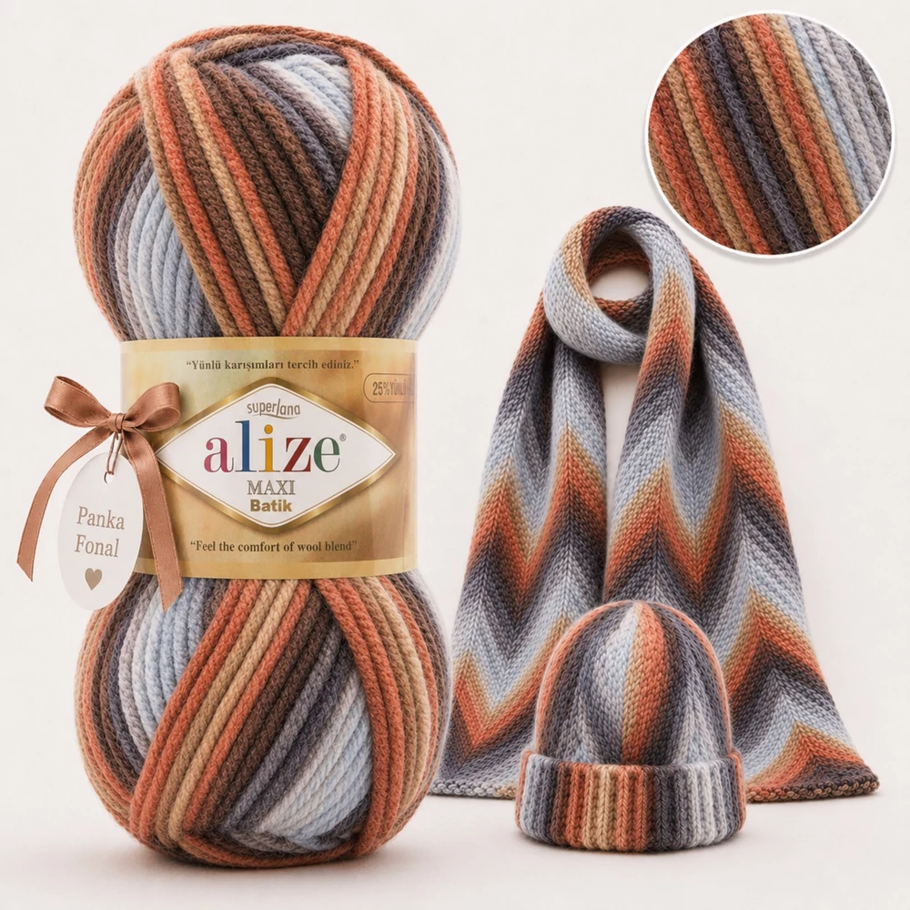 Alize Superlana Maxi Batik Zuzmószikla - 7942