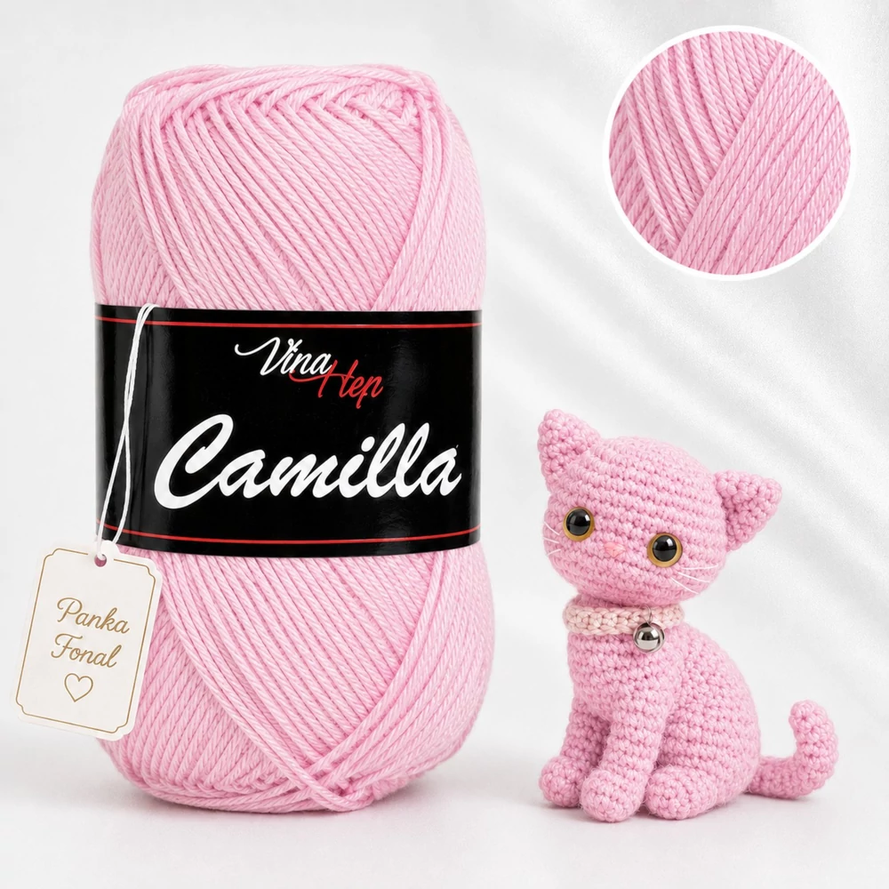 Vlna-Hep Camilla fonal - 8038 - Csipkerózsika