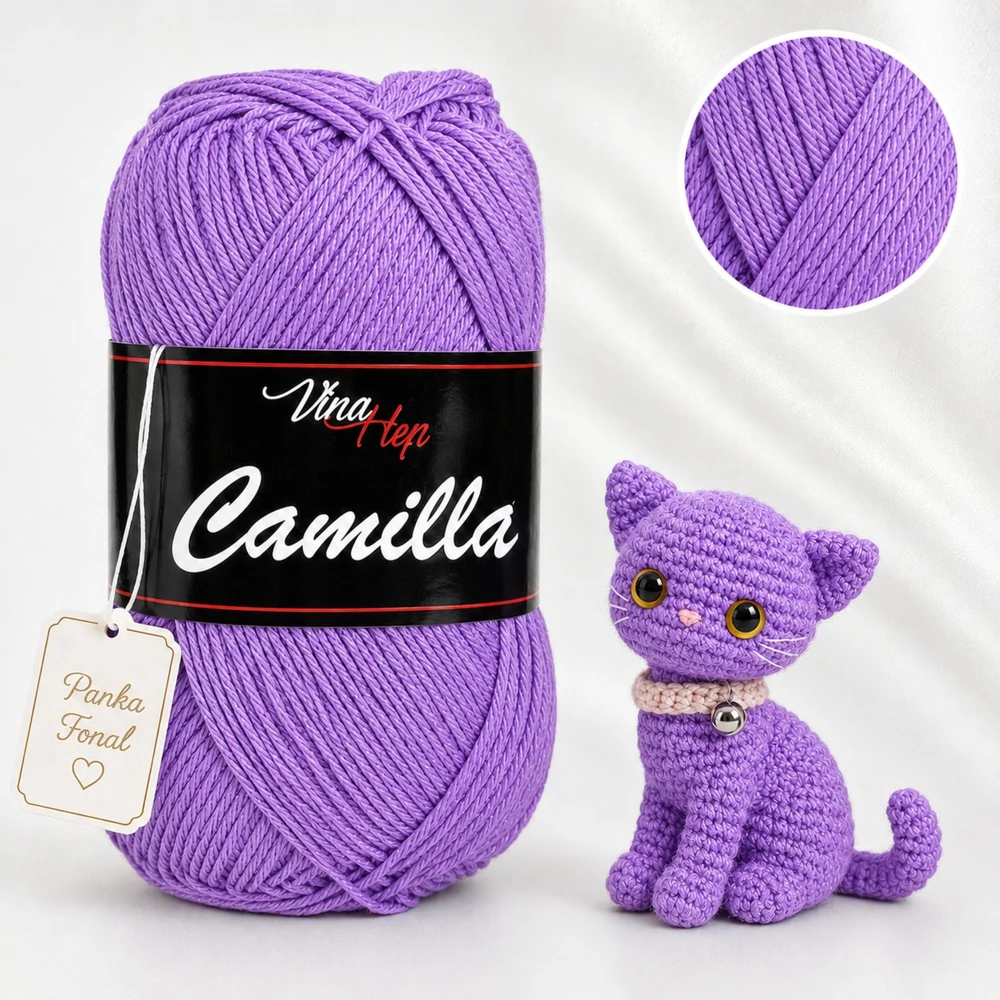 Vlna-Hep Camilla fonal - 8055 - Ibolya
