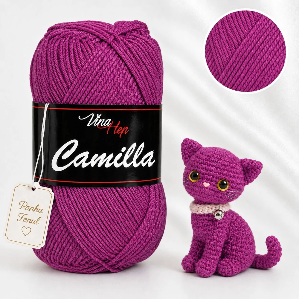 Vlna-Hep Camilla fonal - 8065 - Mangán viola