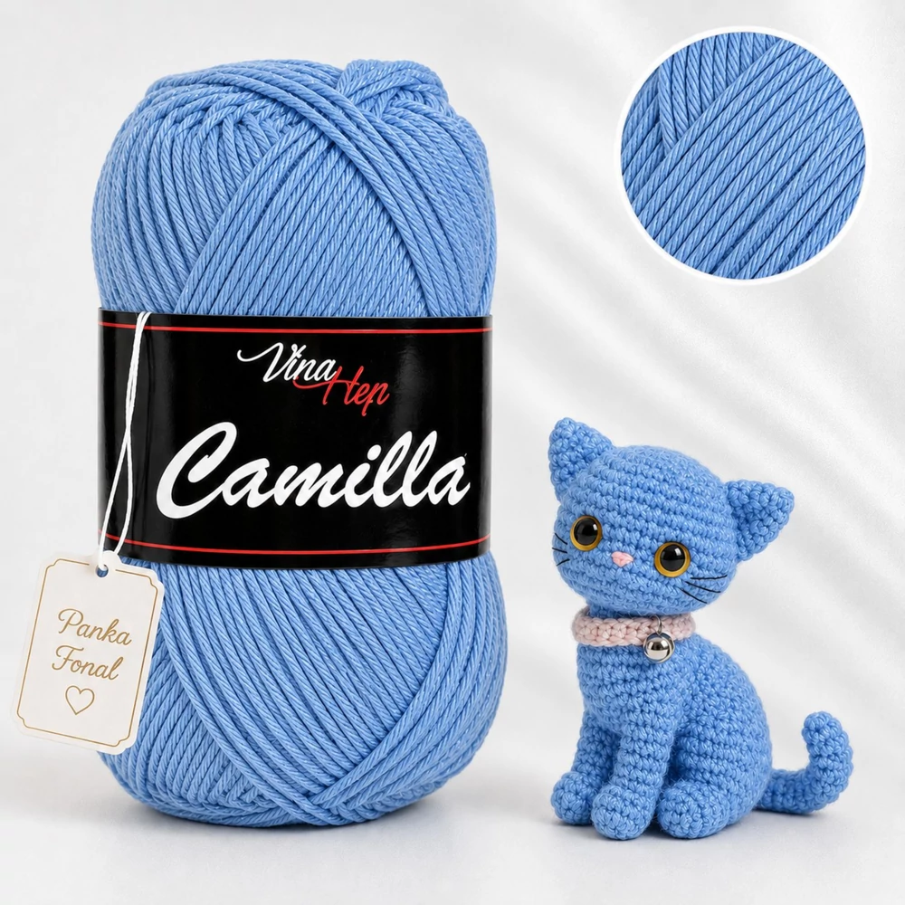 Vlna-Hep Camilla fonal - 8104 - Jeans