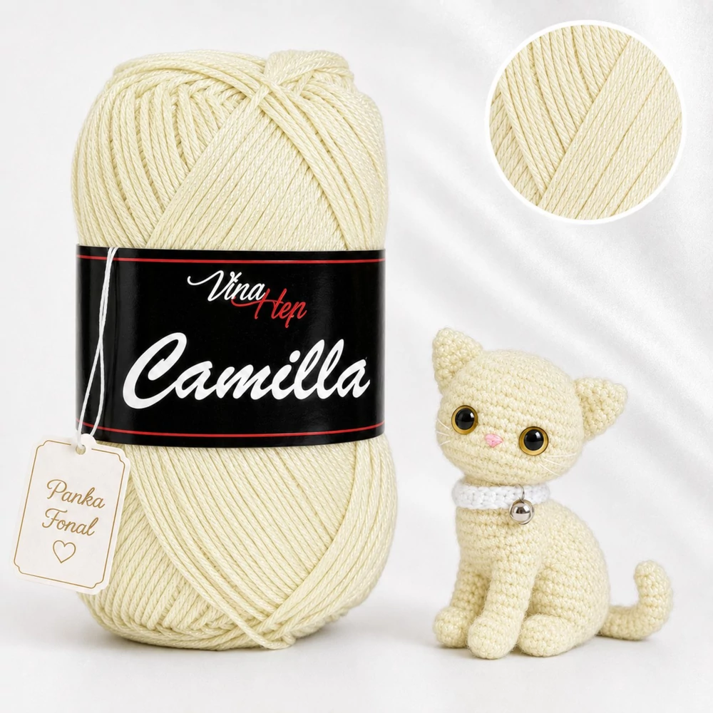 Vlna-Hep Camilla fonal - 8173 - Ekrü