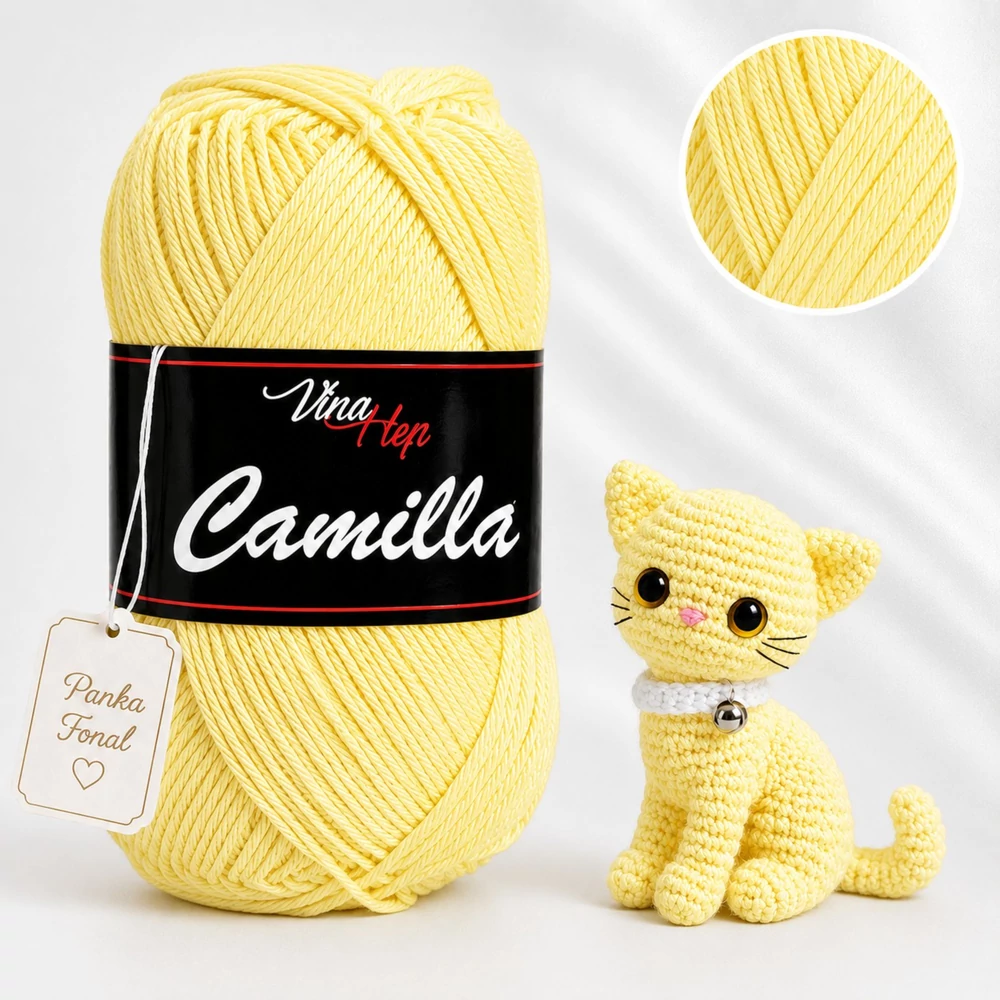 Vlna-Hep Camilla fonal - 8176 - Vanília