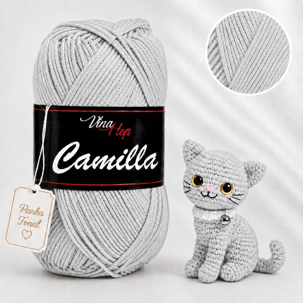Vlna-Hep Camilla fonal - 8230 - Ezüst