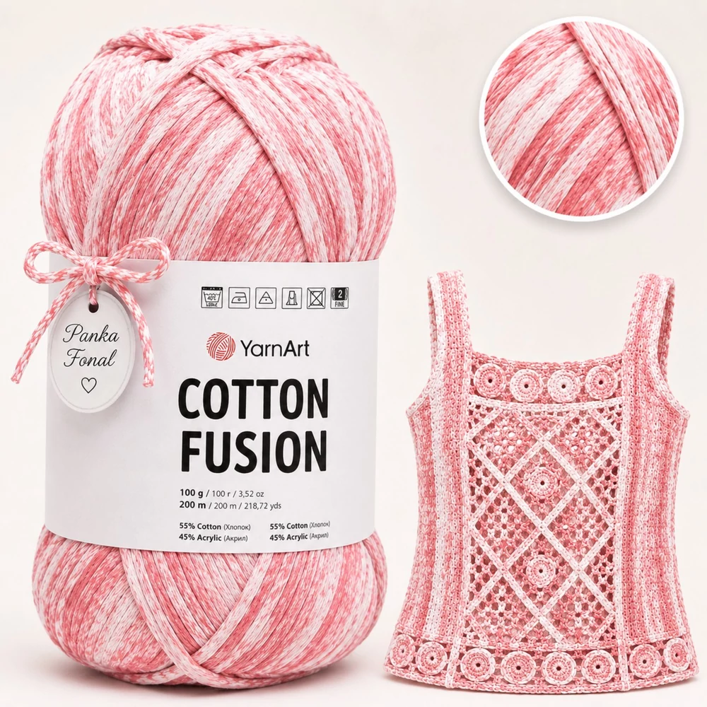 YarnArt Cotton Fusion 100% pamut fonal - 3643 -