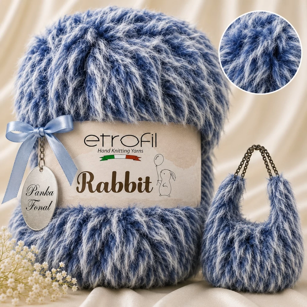 Etrofil Rabbit szőrme fonal - 75301 -
