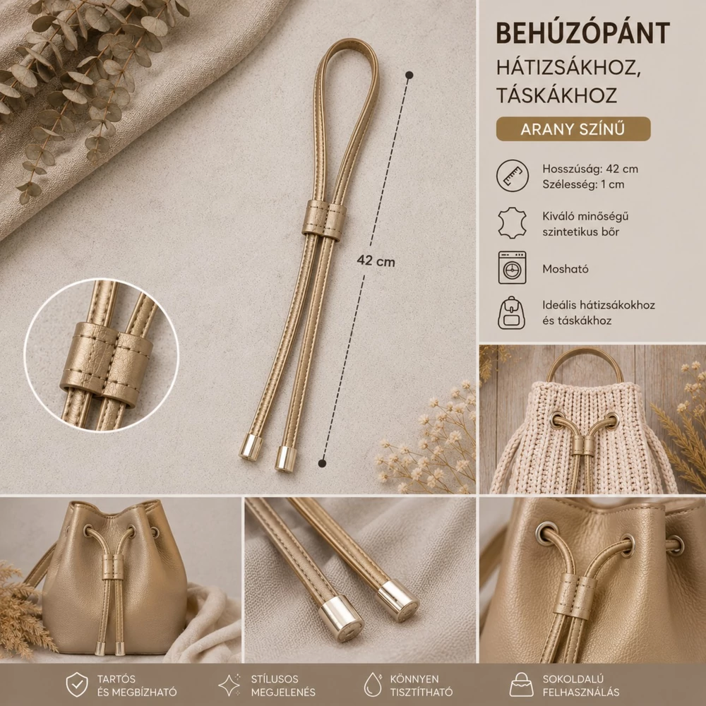 Behúzópánt hátizsákhoz - pezsgő -