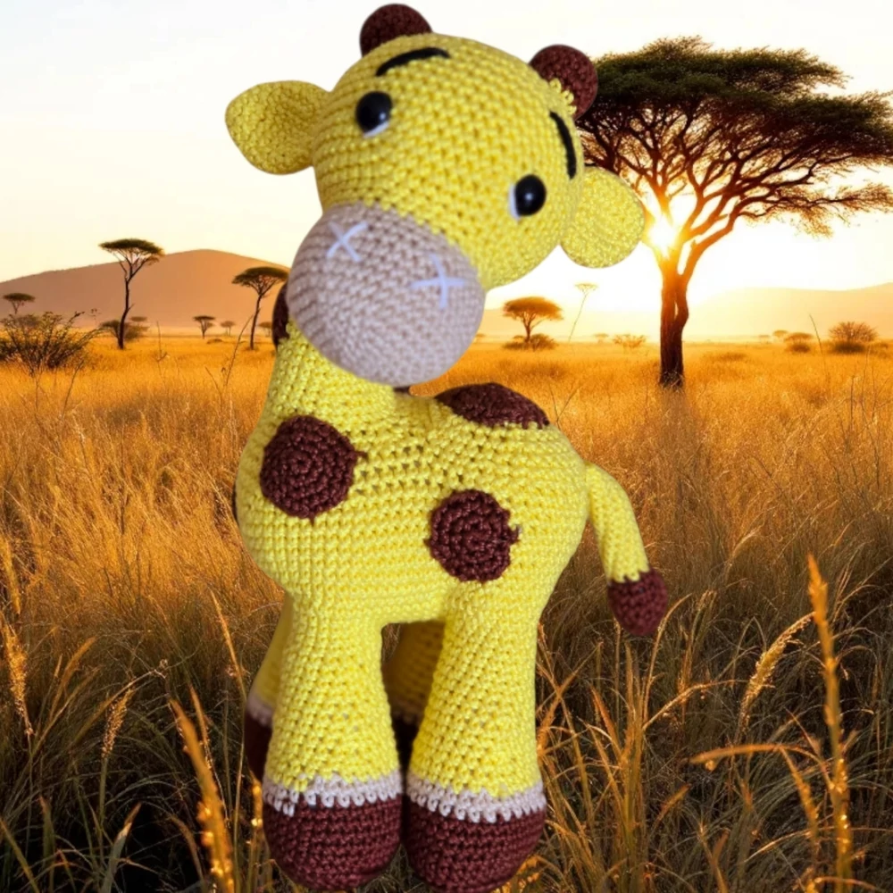 Horgolt Amigurumi Zsiráf – Puha társ a legnagyobb kalandokhoz