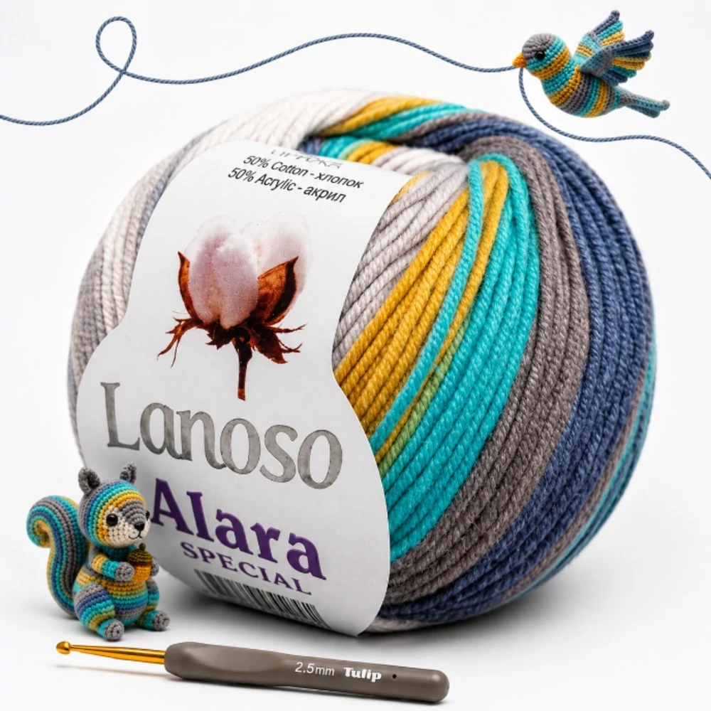 Lanoso Alara amigurumi fonal  - 705 -