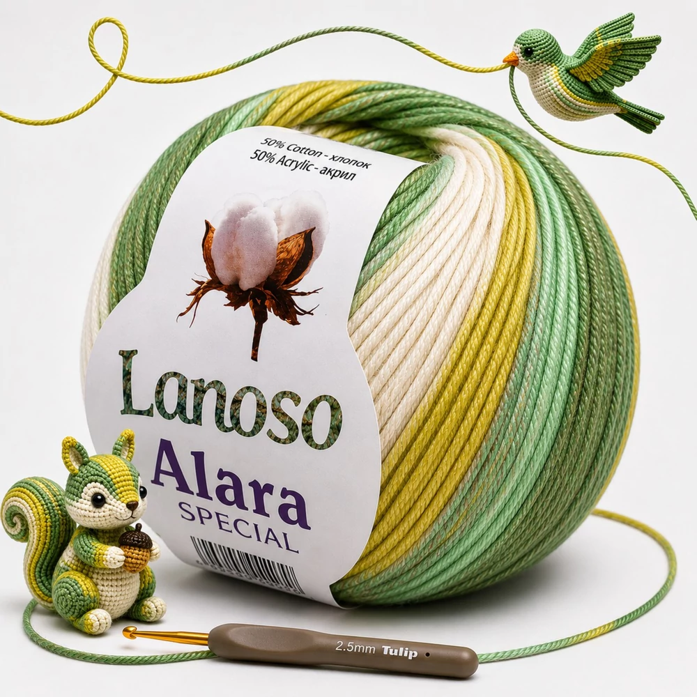 Lanoso Alara amigurumi fonal  - 707 -