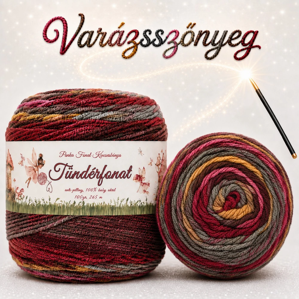 Batik, antipilling Tündérfonat - Varázsszőnyeg -737